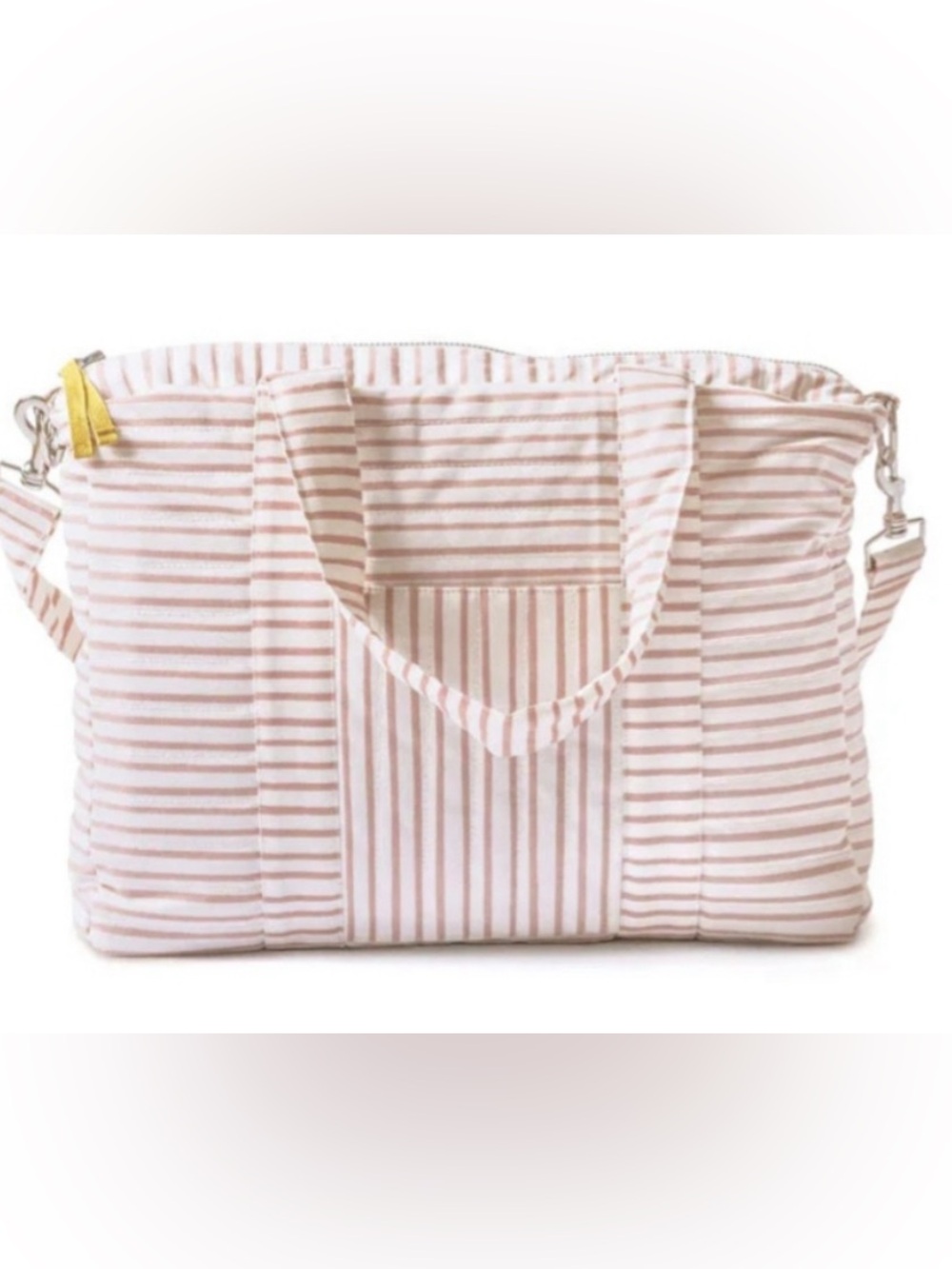 New Pehr diaper bag pink stripes